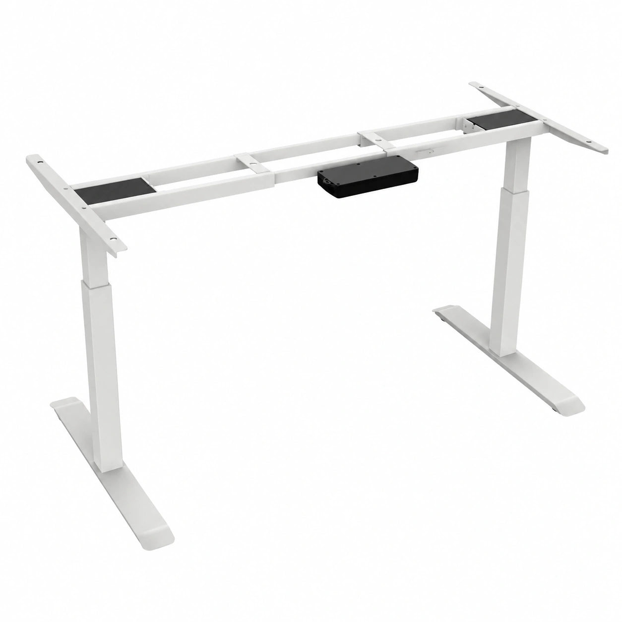 Bureau, réglable, coloris blanc, pour l’espace de travail