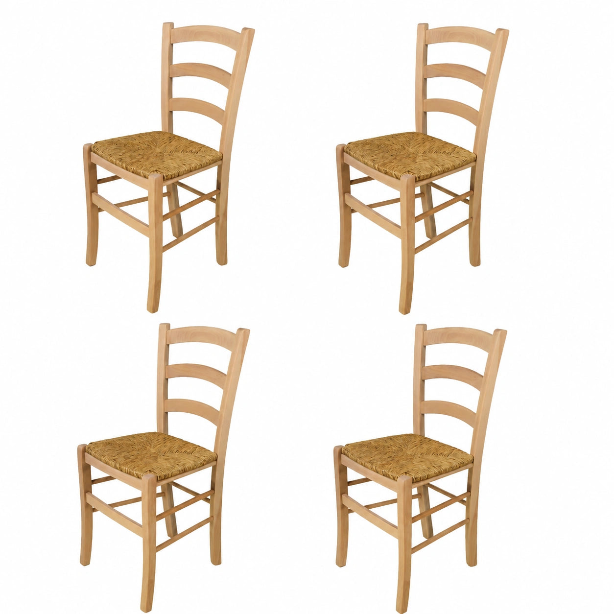 Chaise, coloris naturel, pour la salle à manger ou la cuisine
